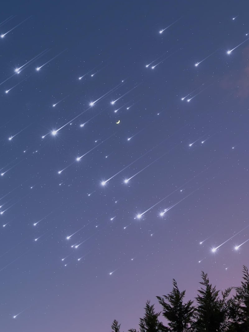 Meteor Shower Centerpieces